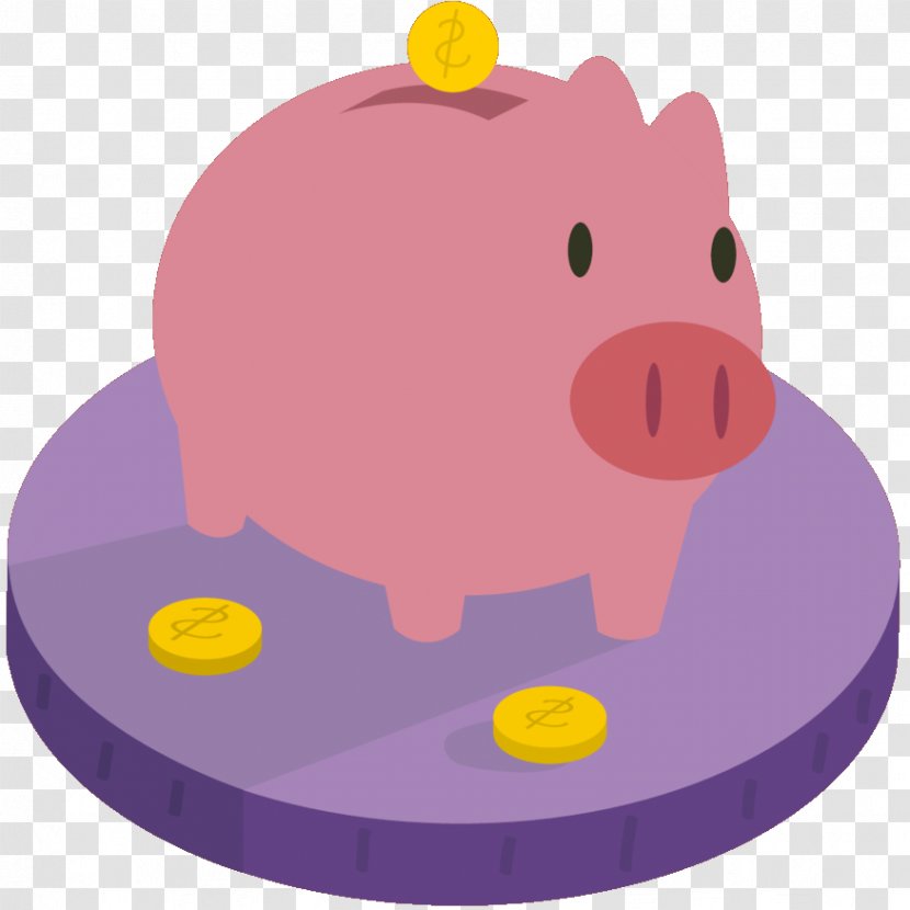 Pig Illustration Product Design Cartoon - Domestic Transparent PNG