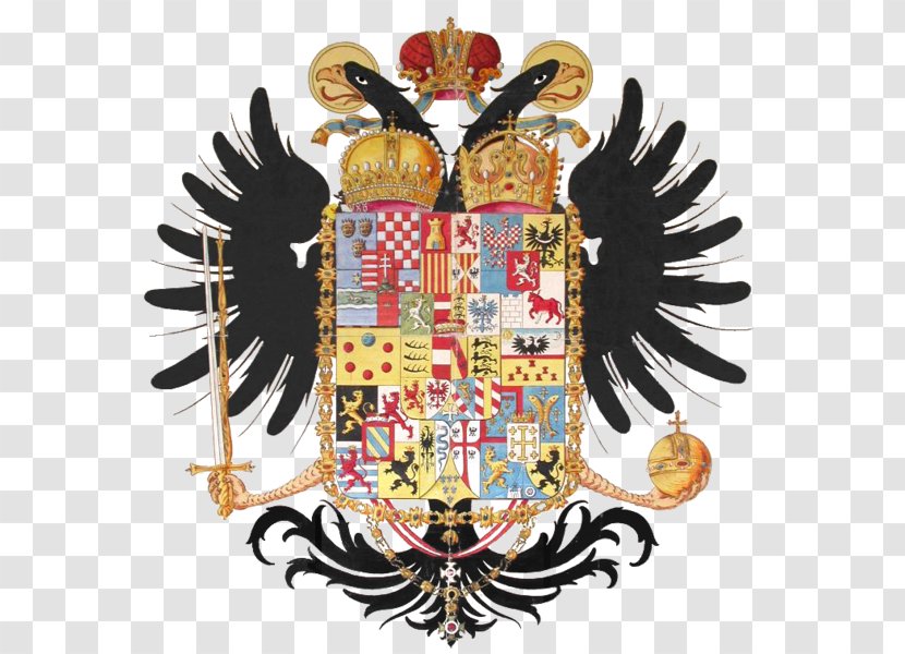 Habsburg Monarchy Holy Roman Empire House Of Coat Arms Emperor - Germany - Eagle Transparent PNG