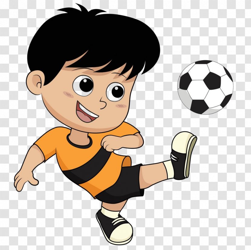 Boy Football Soccer - Playing Sports - Player Transparent PNG