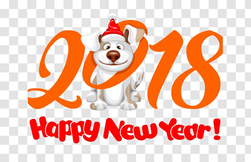 Lunar New Year 0 Chinese Happy - Text - Of The Dog Transparent PNG
