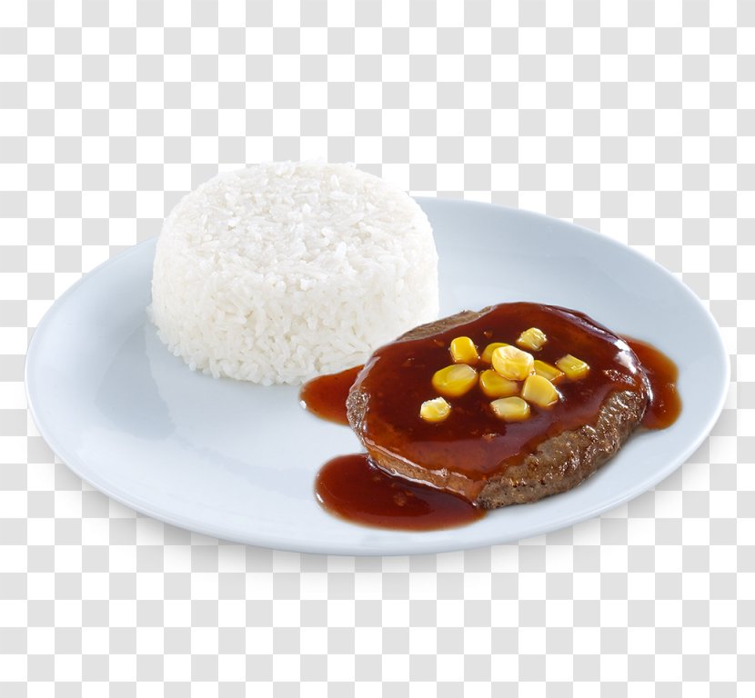 Hamburger Steak Burger Filipino Cuisine Mole Sauce Pepper - Dessert - Delicious Transparent PNG
