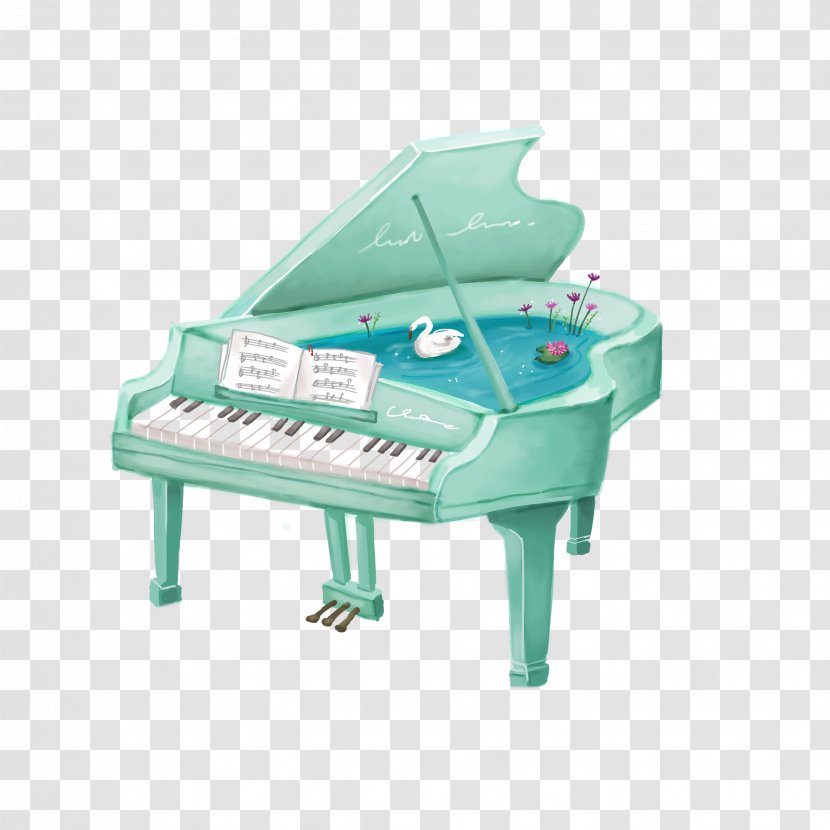Piano Tuning Wrench Musical Keyboard - Cartoon - Drawing Transparent PNG