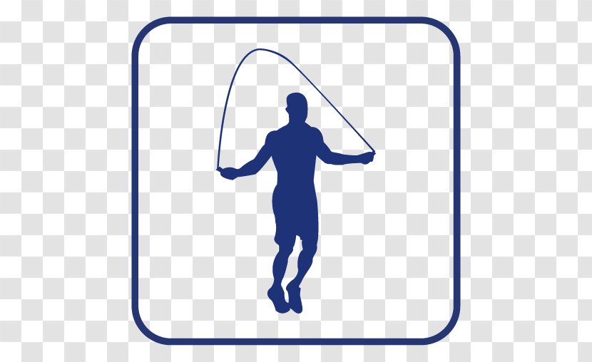 Jump Ropes Jumping Exercise Silhouette - Area Transparent PNG