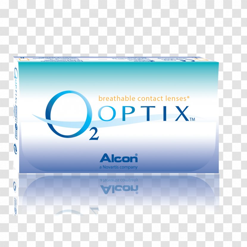 CIBA Vision O2 Optix Air Aqua Multifocal Contact Lenses - Rectangle - Biophinity Transparent PNG