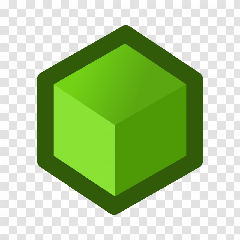 Cube Green Clip Art - Rectangle Transparent PNG