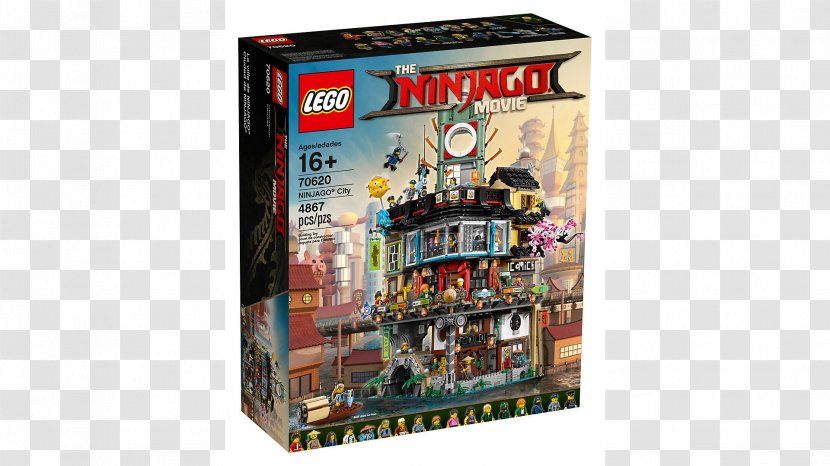LEGO 70620 THE NINJAGO MOVIE CITY Lego City Sensei Wu - Conveyor Belt Sushi Transparent PNG