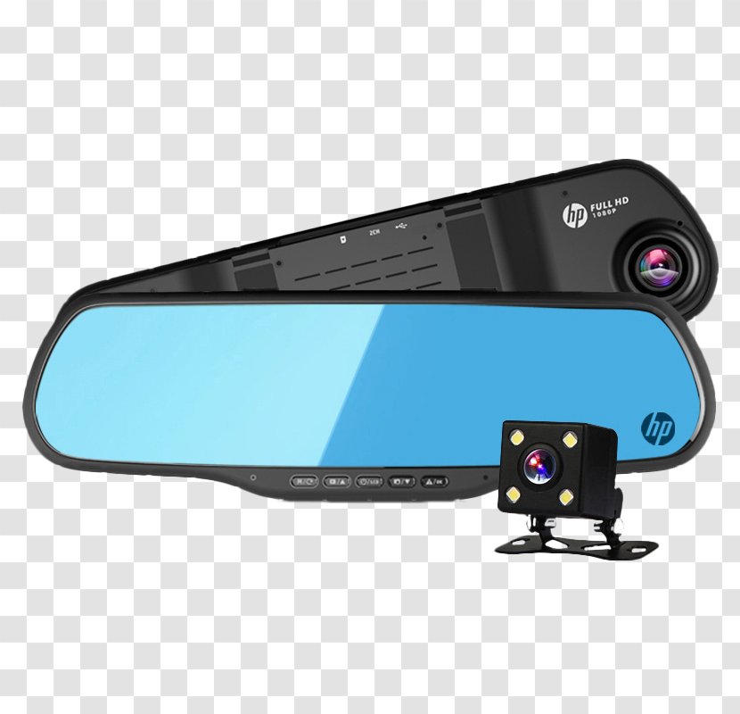 Hewlett Packard Enterprise Car Samsung S760 Dashcam 1080p - Technology - HP Hewlett-Packard Automobile Navigation Transparent PNG
