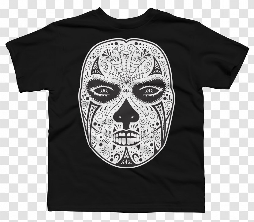 T-shirt Clothing Hoodie Unisex - Raglan Sleeve - Day Of The Dead Transparent PNG