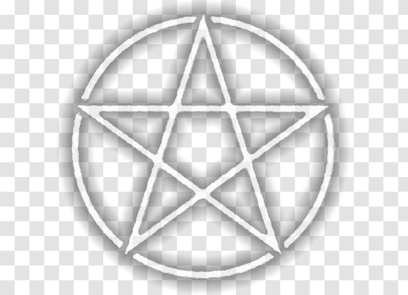 Pentacle Pentagram Wicca Witchcraft Amulet - Magick - Triangle Transparent PNG