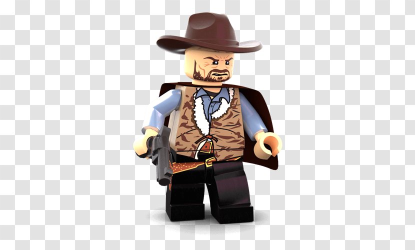 Lego Minifigure Toy Cowboy Wild West - Bounty Hunter - Minifigures Transparent PNG
