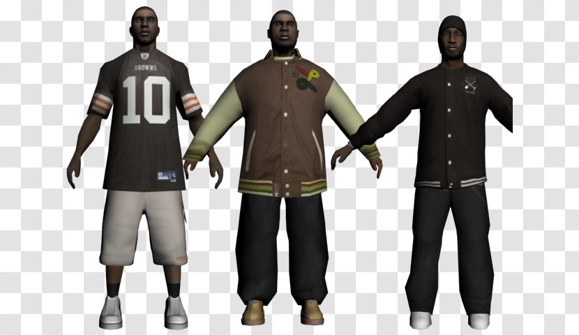 Grand Theft Auto: San Andreas Multiplayer Mod Skin Ballas - Sleeve - Rick Ross Transparent PNG