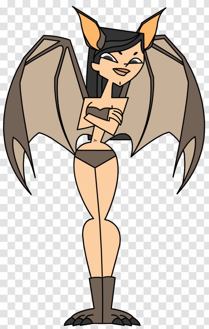 Heather Bridgette Izzy Leshawna Total Drama Island - Bats Transparent PNG