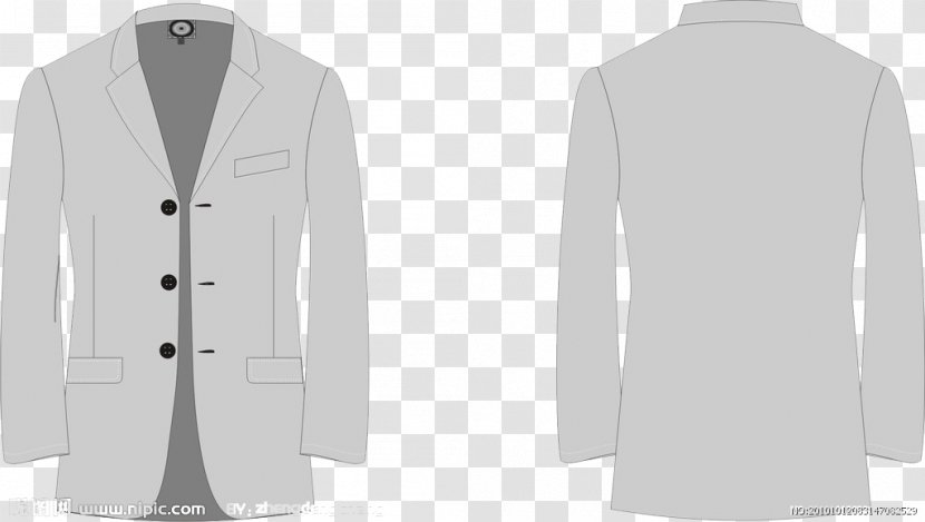 Blazer Clothes Hanger Tuxedo Sleeve - Clothing - Men's Suits Transparent PNG