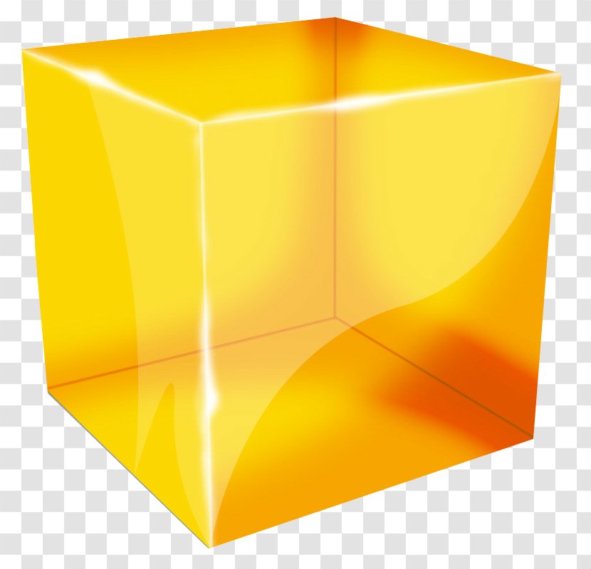 Paper Box Solid Geometry Cube - Colorful Transparent PNG