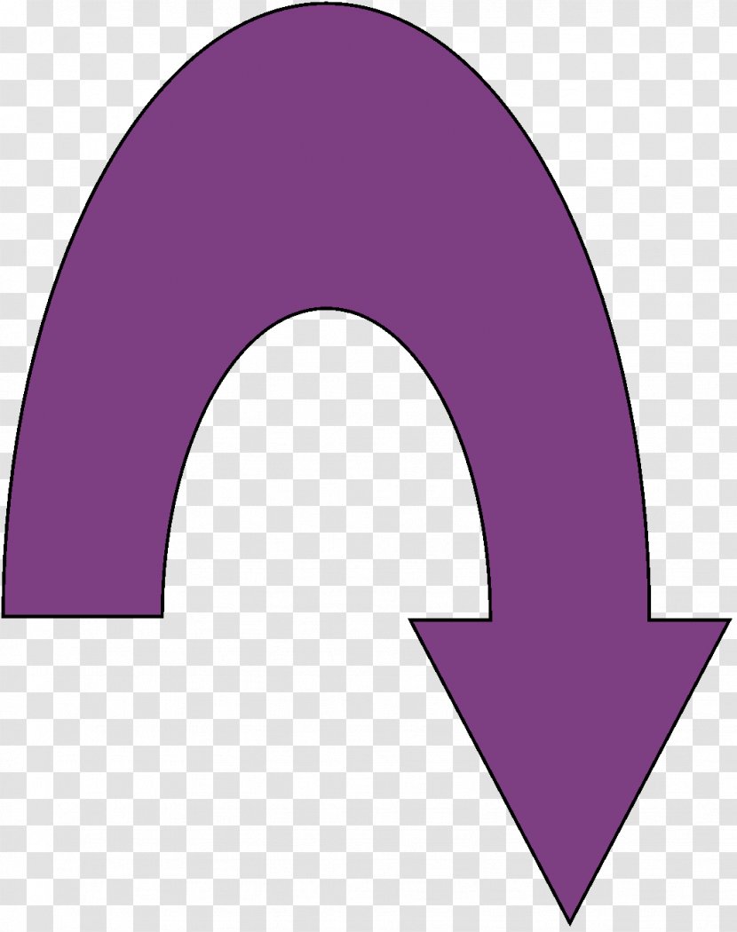 Line Angle Font - Violet - Turn Around Transparent PNG