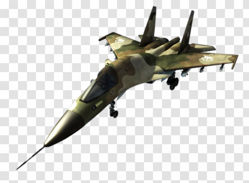 Sukhoi Su-35BM Airplane Fighter Aircraft Rendering - Attack Transparent PNG
