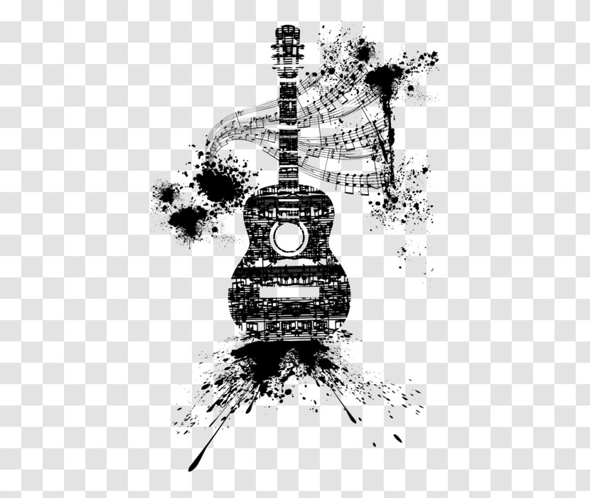 Canvas Print Printing Art Graphic Design - String Instruments - Inked Transparent PNG