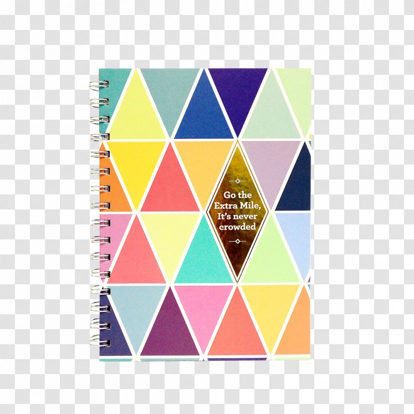 Triangle Font - Notebook Transparent PNG