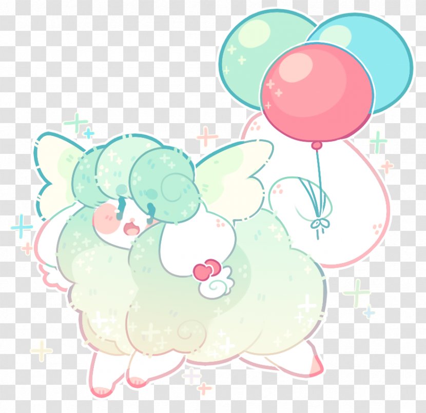 DeviantArt Artist Balloon - Party Supply - Lovely Sheep Transparent PNG