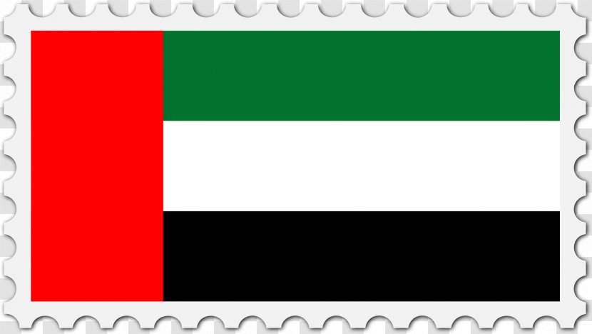 Flag Of The United Arab Emirates National Postage Stamps Clip Art - Tower - Uae Transparent PNG