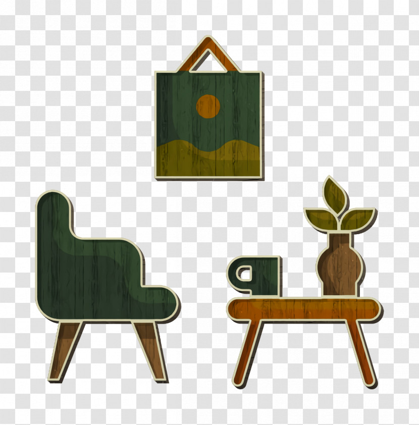 Lamp Icon Living Room Icon Furniture And Household Icon Transparent PNG