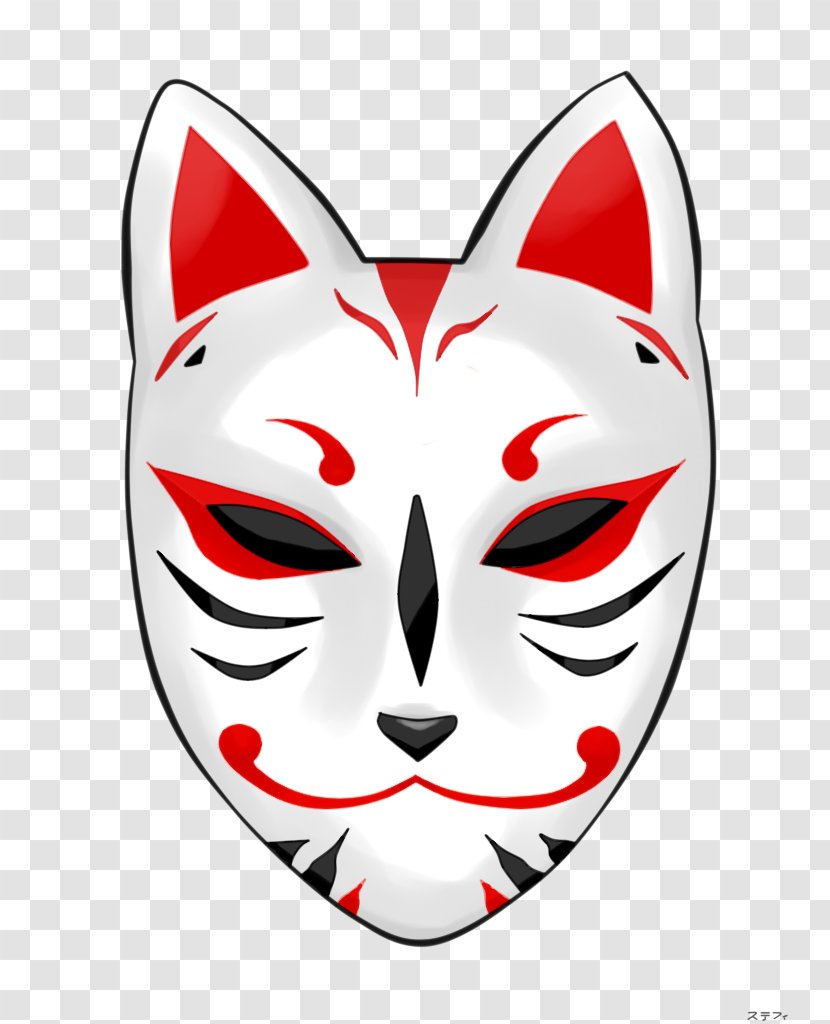 Kitsune Mask Drawing Summer Sonic Festival BABYMETAL - Watercolor - JAPAN MASK Transparent PNG