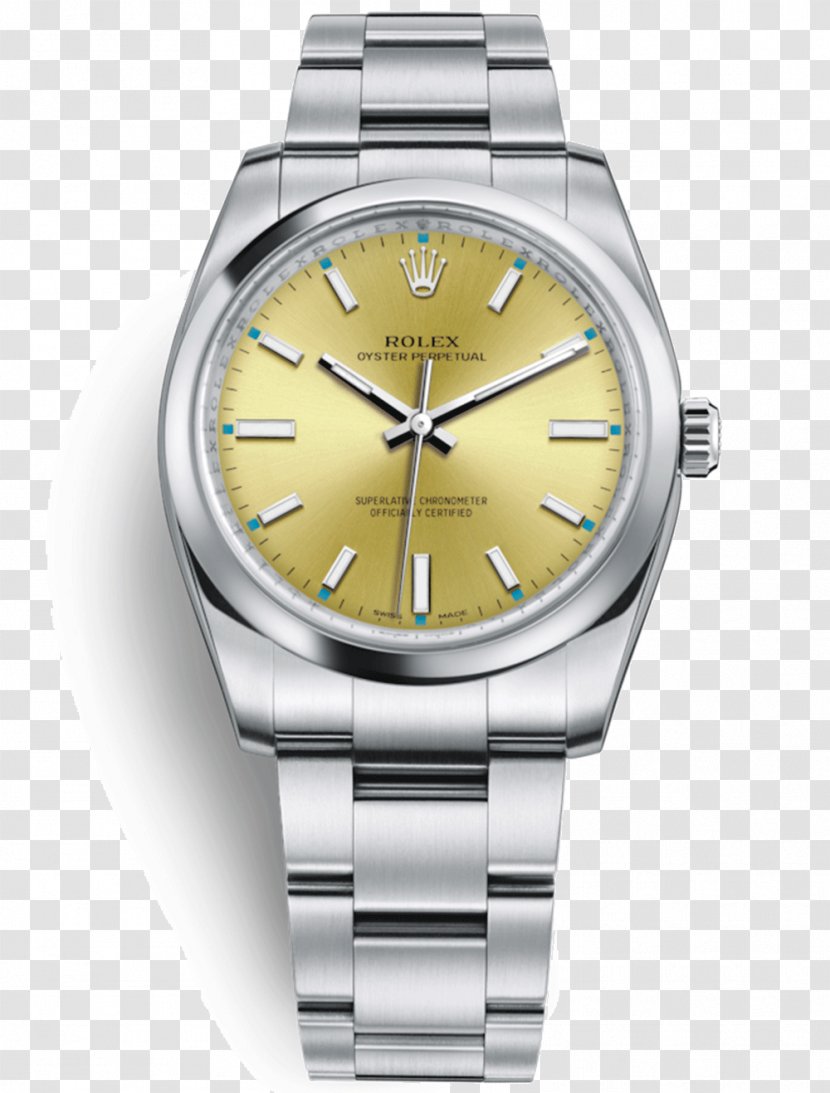 Rolex Datejust Milgauss GMT Master II Oyster Perpetual 34 - Metal Transparent PNG