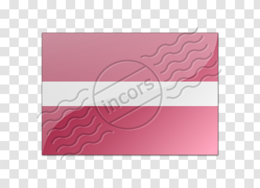 Pink M Rectangle - Latvian Transparent PNG