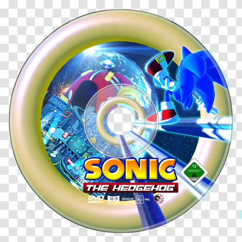 Sonic The Hedgehog DVD Film Poster Compact Disc - Wheel - Anniversary Transparent PNG