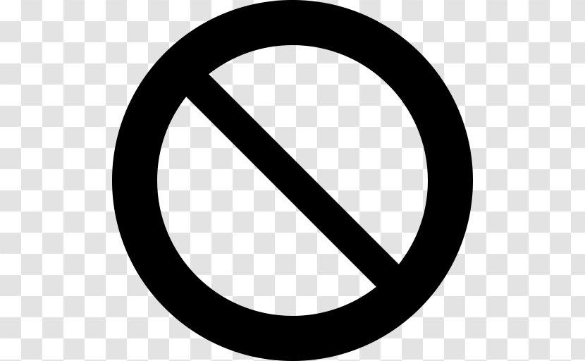 Prohibition In The United States Symbol Ban - Rim - Forbidden Transparent PNG