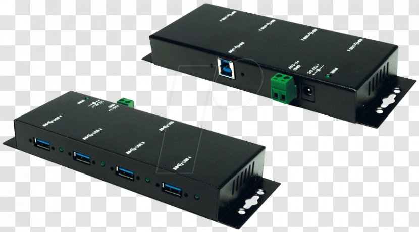 Ethernet Hub USB Computer Port 3.0 - Datasheet - Wall Power Splitter Transparent PNG