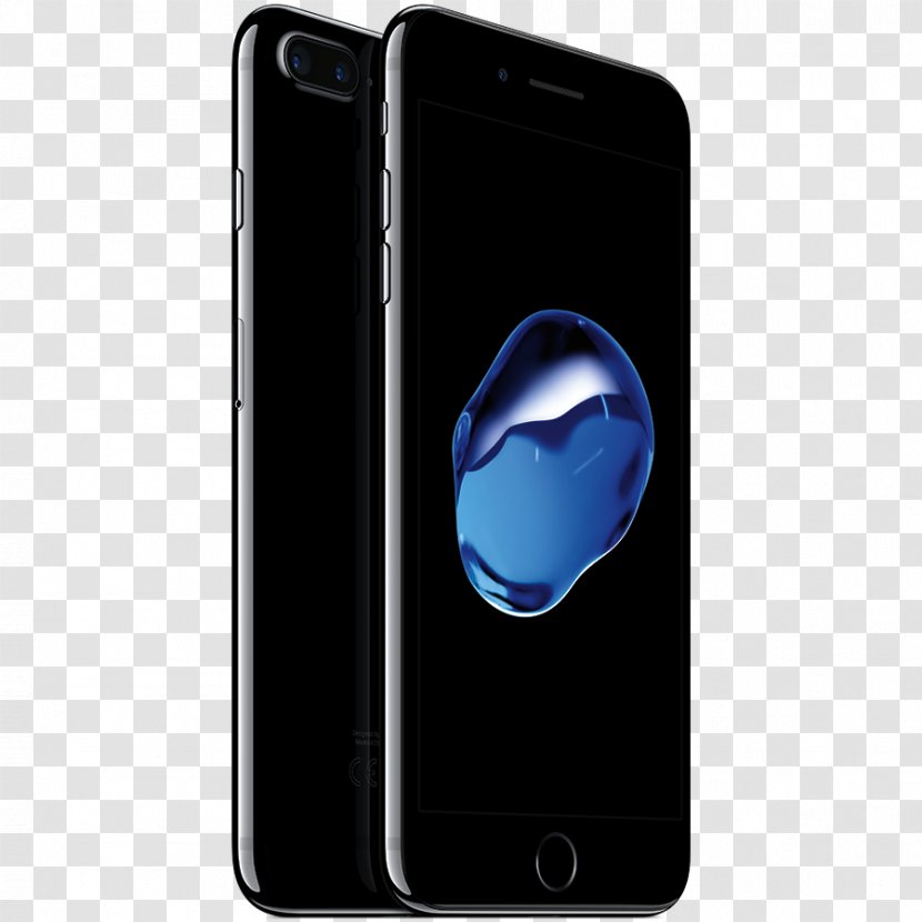 Apple IPhone 7 Plus 6S Jet Black Smartphone - Mobile Phone Case Transparent PNG