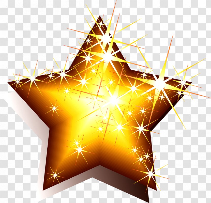 Sales Paper Christmas - Star - Five-pointed Transparent PNG