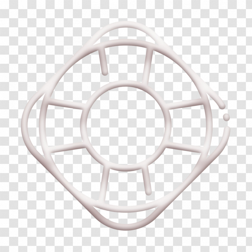 Summer Icon Lifeguard Icon Lifesaver Icon Transparent PNG