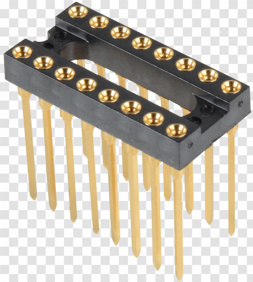 Electronic Component Electronics Integrated Circuits & Chips Wire Wrap Gold Plating - Circuit Transparent PNG