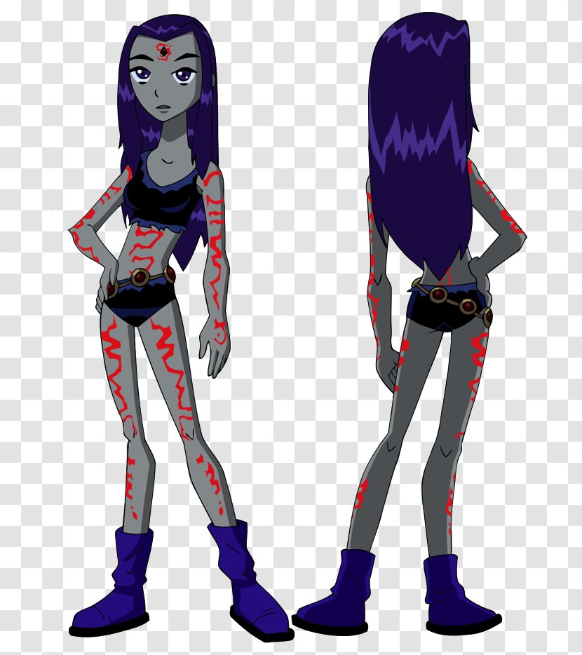 Raven Beast Boy Starfire Tim Drake Robin - Birthmark Transparent PNG