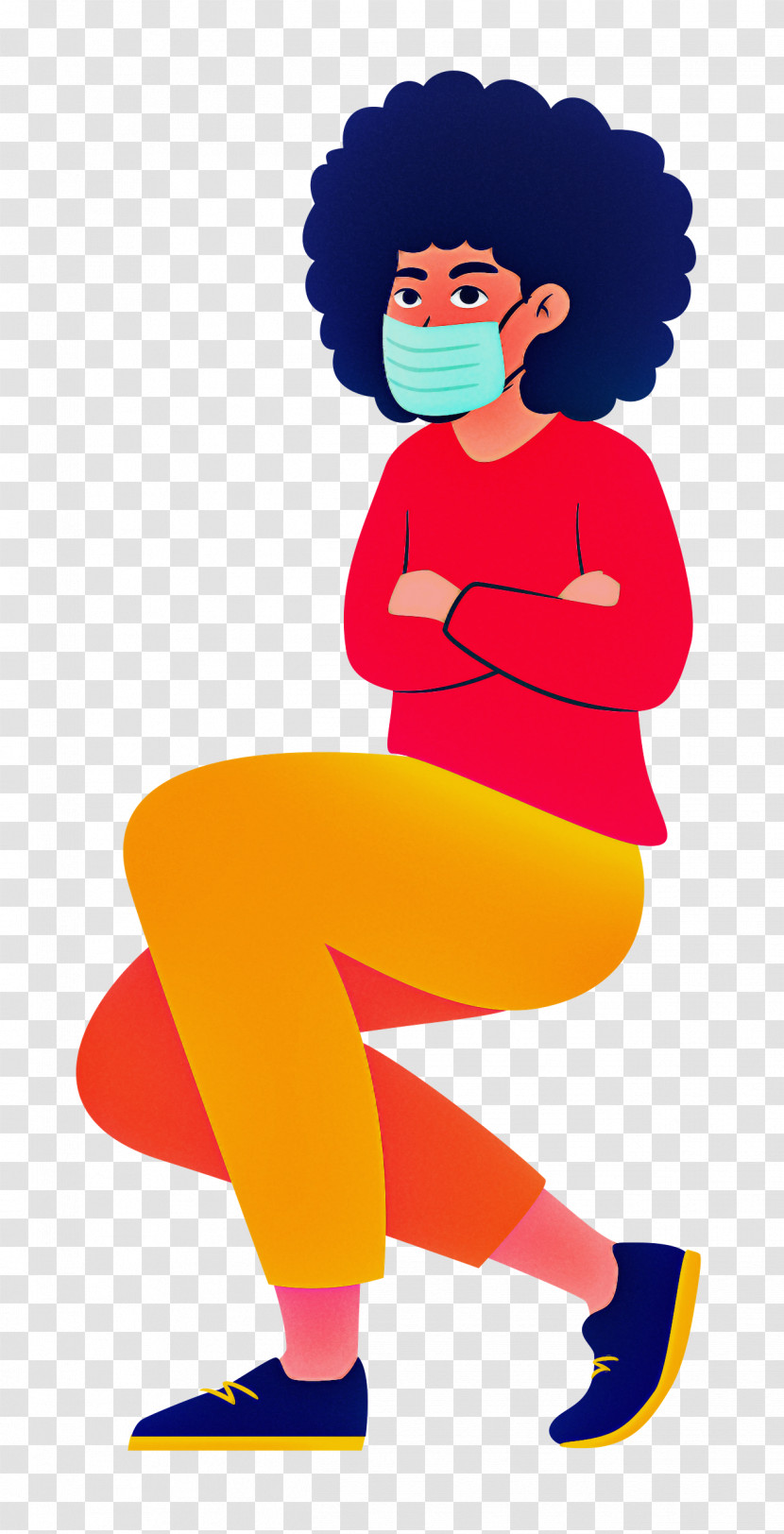 Girl With Mask Girl Mask Transparent PNG