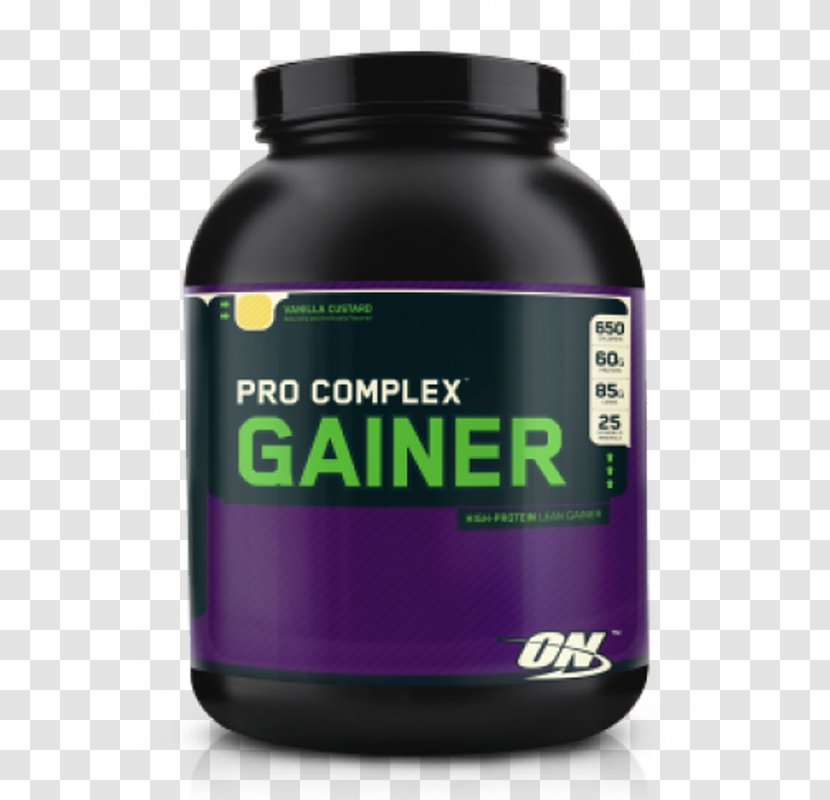 Dietary Supplement Optimum Nutrition Pro Gainer Bodybuilding Whey Protein Transparent PNG