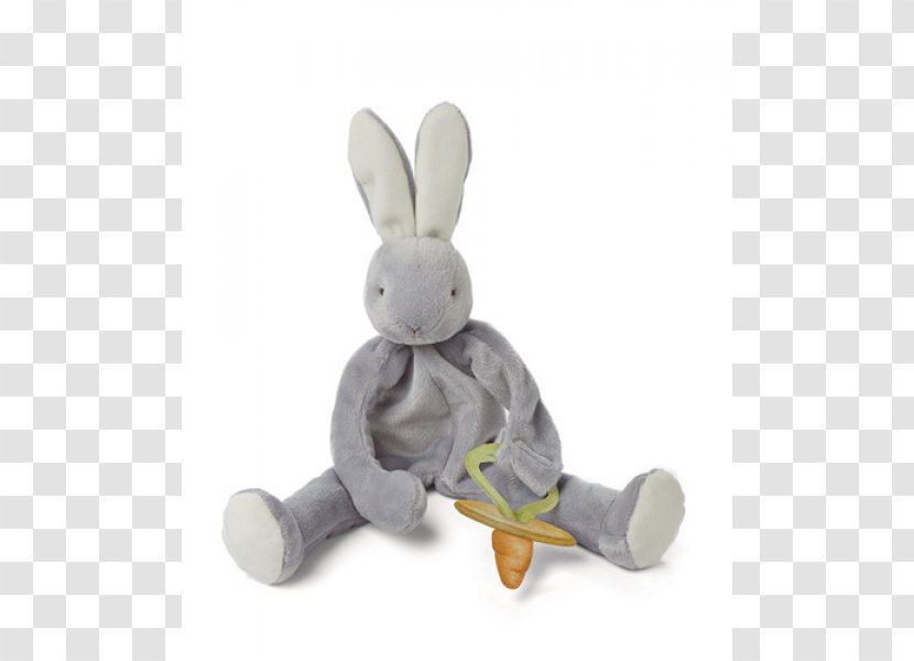 Stuffed Animals & Cuddly Toys Rabbit Pacifier Plush Bunnies By The Bay - Watercolor - Teeth Transparent PNG