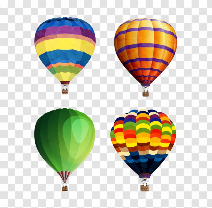Flight Hot Air Balloon Clip Art Transparent PNG