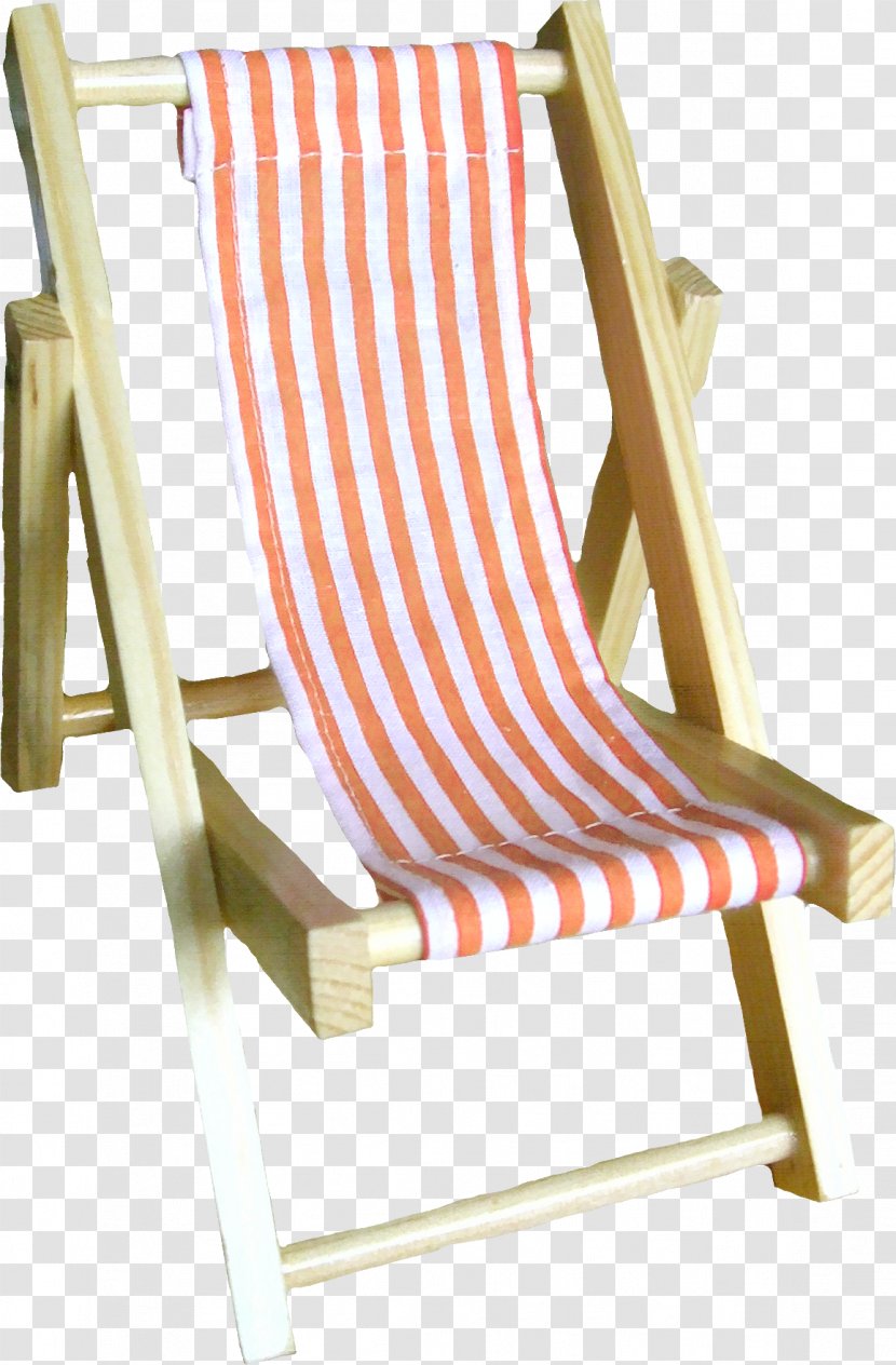 Deckchair Beach Folding Chair - Sunlounger - Comfortable Chairs Transparent PNG