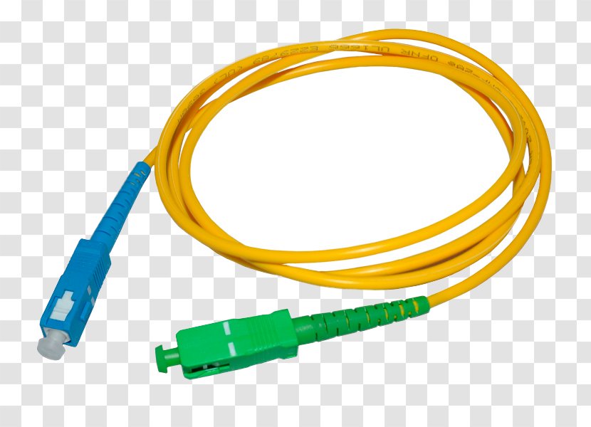 Optical Fiber Connector Patch Cable Optic Cord Single-mode - Computer Network - Termination Transparent PNG
