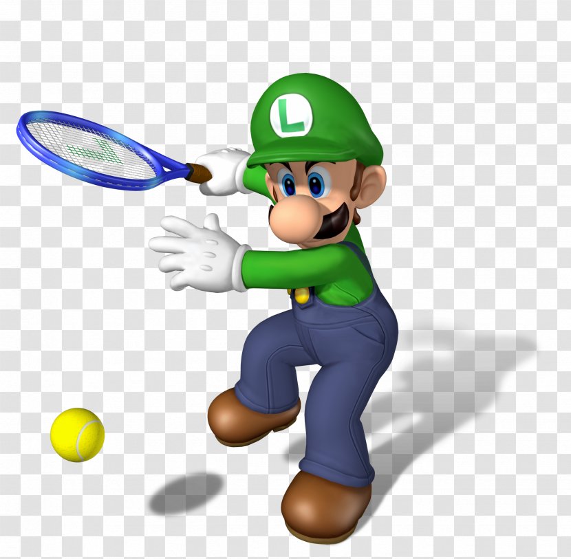 Mario Power Tennis Tennis: Tour Open Super Bros. - Baseball Equipment - Luigi Transparent PNG