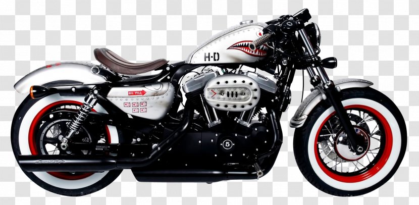 Harley-Davidson Sportster Custom Motorcycle - Fairing - Harley Davidson Bike Transparent PNG