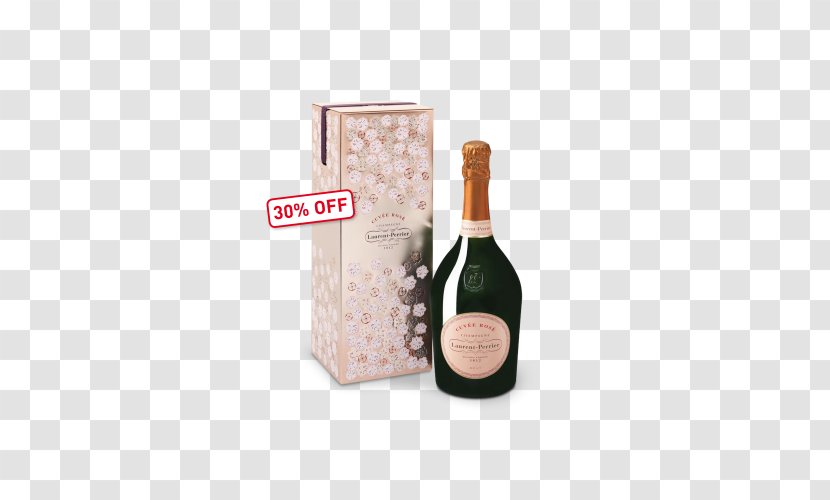Champagne Rosé Sparkling Wine Laurent-perrier Group - Rose Transparent PNG