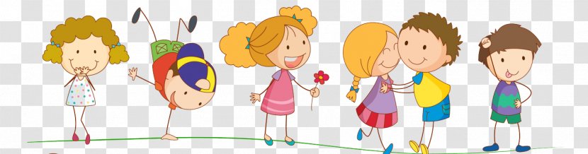 Cartoon Child Art Clip Happy - Fun - Play Transparent PNG