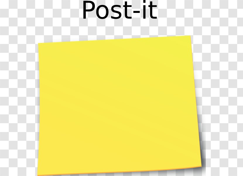 Post-it Note Paper Download Clip Art - Brand - Post It Transparent PNG