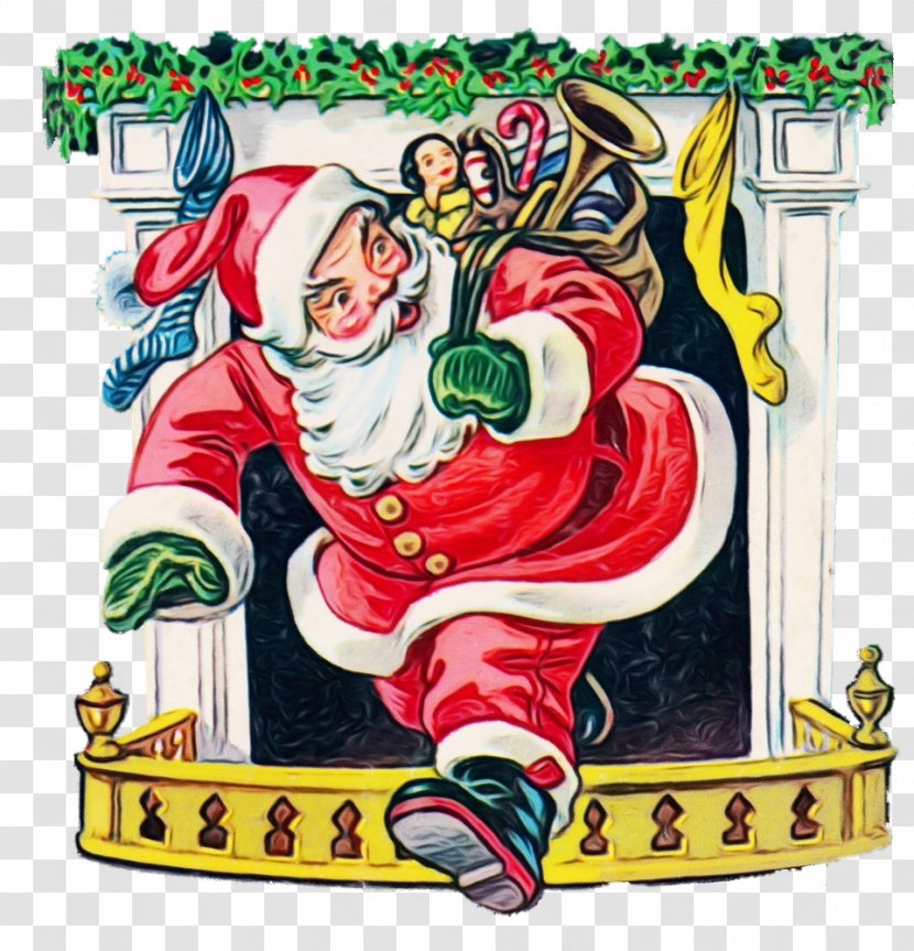 Christmas Santa Claus - Narrative - Eve Transparent PNG