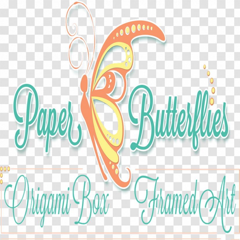 Logo Brand Line Font - Text - Watercolor Butterflys Transparent PNG
