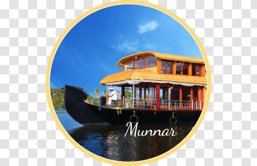 Alappuzha Kerala Backwaters Kumarakom Tourism In Kochi - Boat Transparent PNG